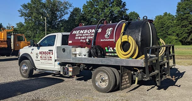 septic system maintenance percy il